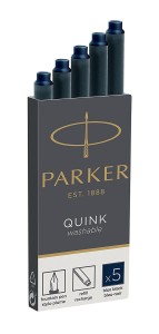 Naboje do pióra Parker Quink granatowe