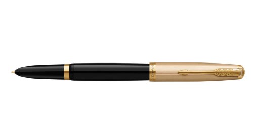 Pióro wieczne Parker 51 Deluxe Black GT.jpg