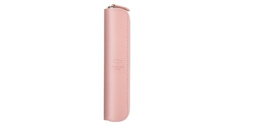 Etui podwójne Parker pudrowy róż ekoskóra.jpg