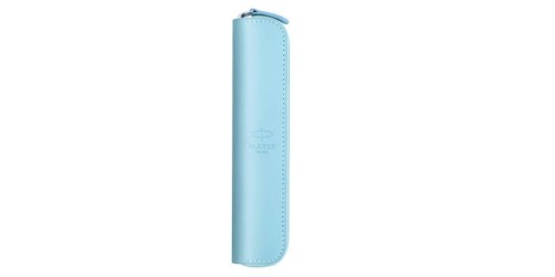 ETUI PODWÓJNE PARKER BŁĘKITNE EKOSKÓRA.jpg