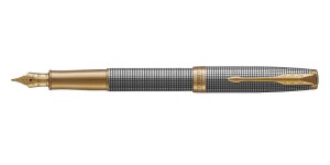Pióro wieczne Parker Sonnet Deluxe Chiselled Silver GT