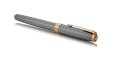 Pióro wieczne Parker Sonnet Deluxe Chiselled Silver GT zamknięte.jpg